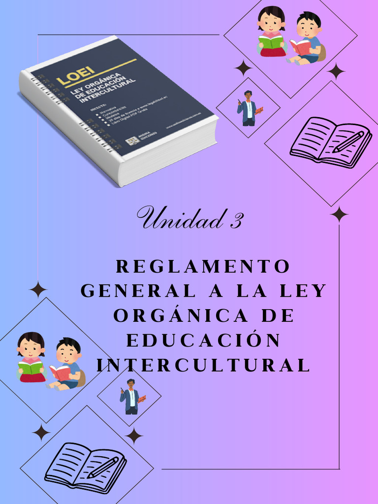 Reglamento General A La Ley Orgánica de Educación Intercultural | PDF