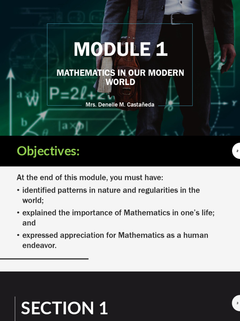 M1 - Mathematics in Our World | PDF | Mathematics | Waves