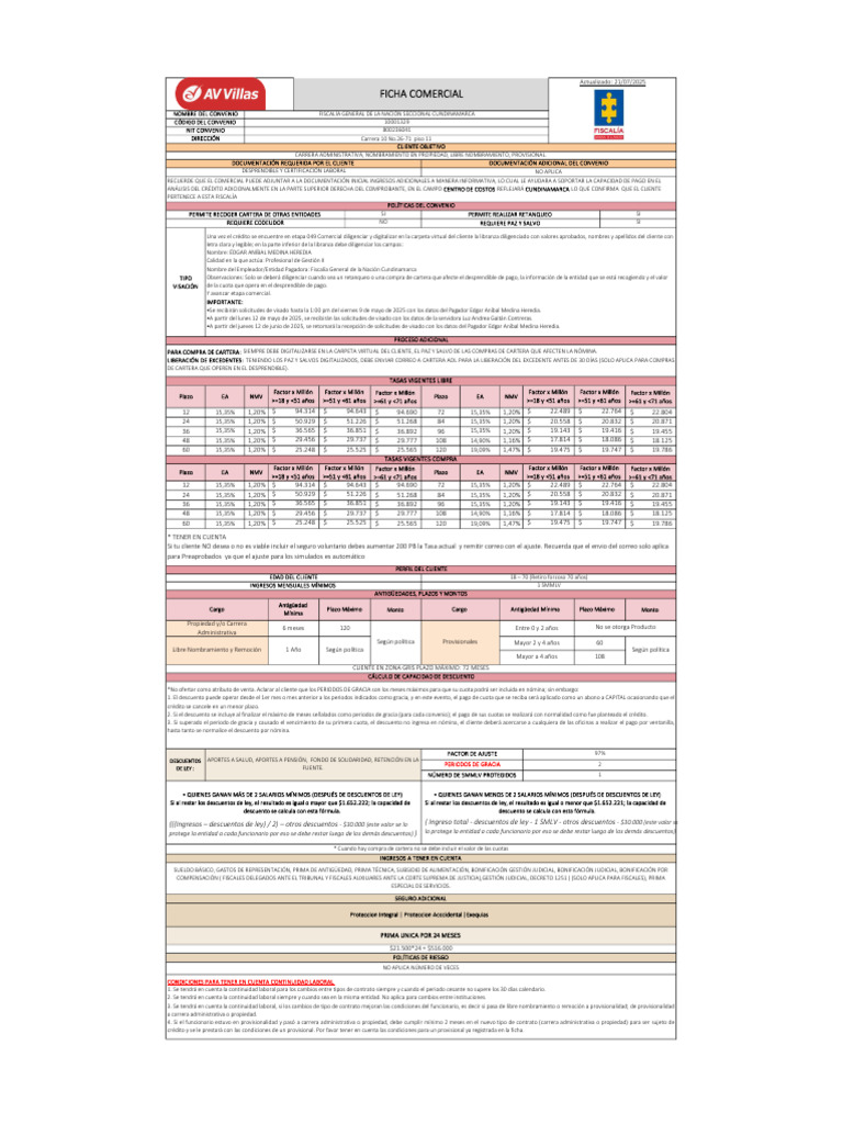 Fiscalia General de La Nacion Sec Cundinamarca | PDF