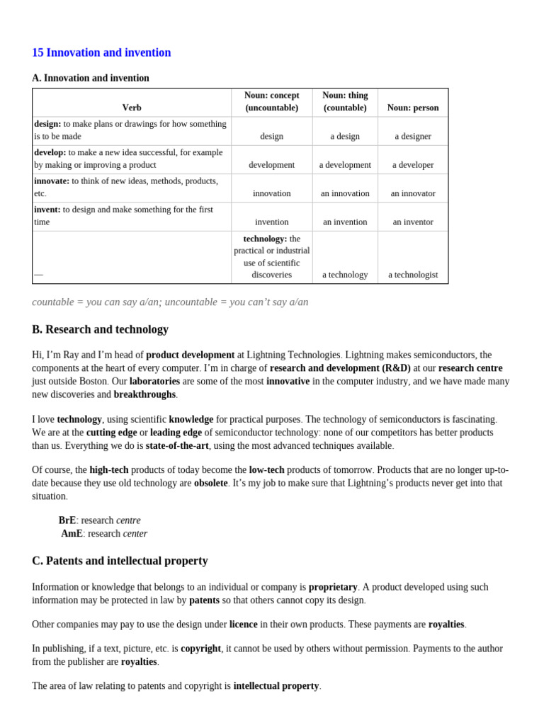 05 Innovation and Invention | PDF | Patent | Invention