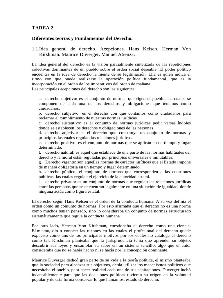 Tarea 2 | PDF | La Ley natural | Moralidad