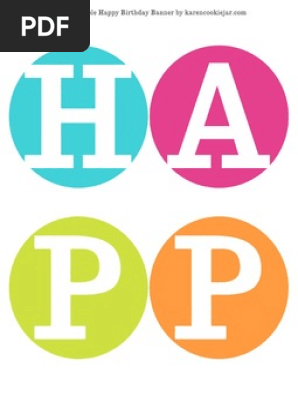 Happy Birthday Banner