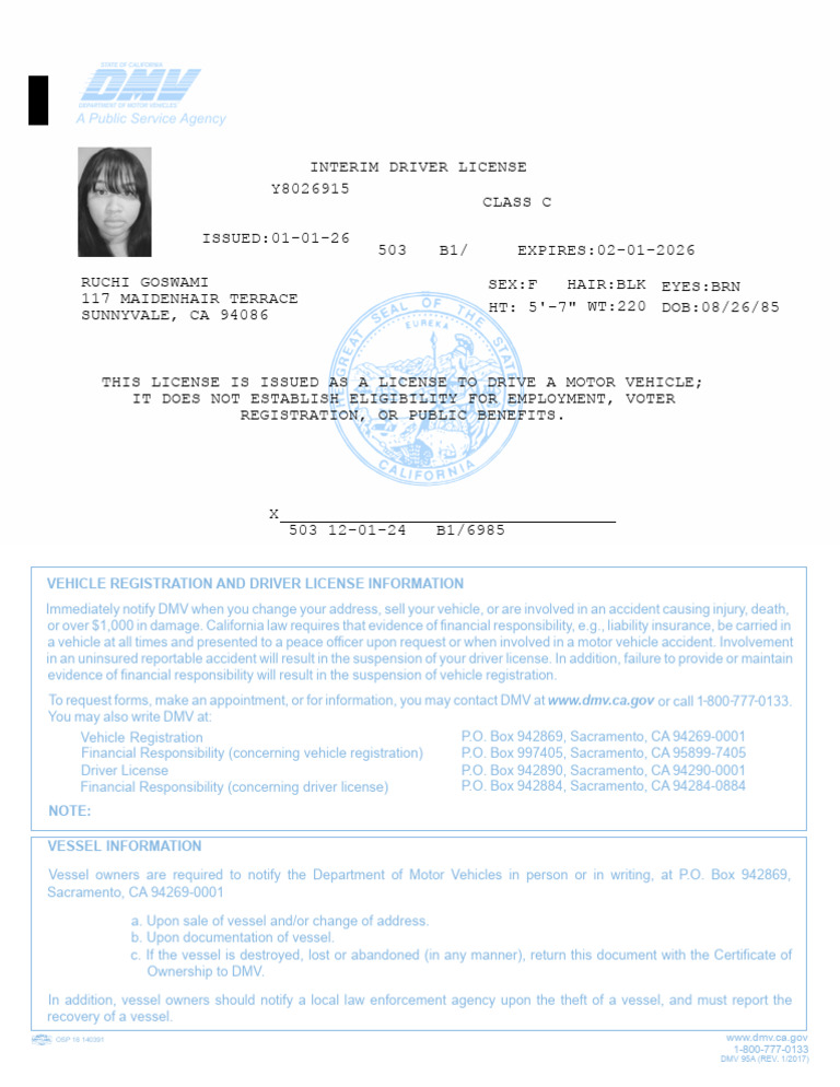 835982594-DMV-TEMP 3 | PDF | Department Of Motor Vehicles | Transport ...