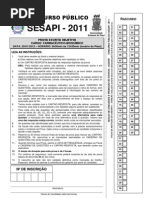 Prova Farmac Bioquimico Sesapi2011
