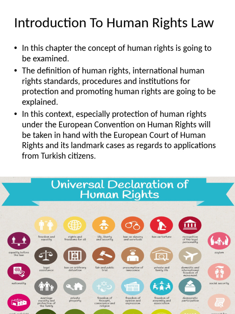 Introduction To Law | PDF | Human Rights | European Convention On Human ...