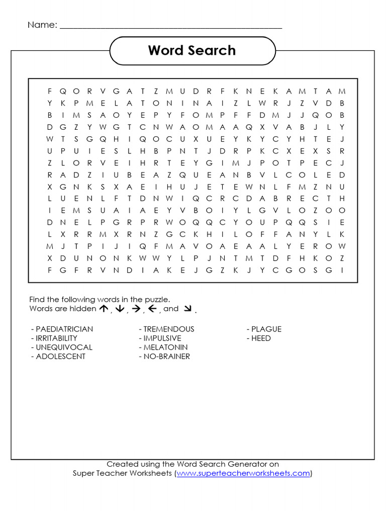 Word Search Puzzles | PDF | Word Search | Word Puzzles