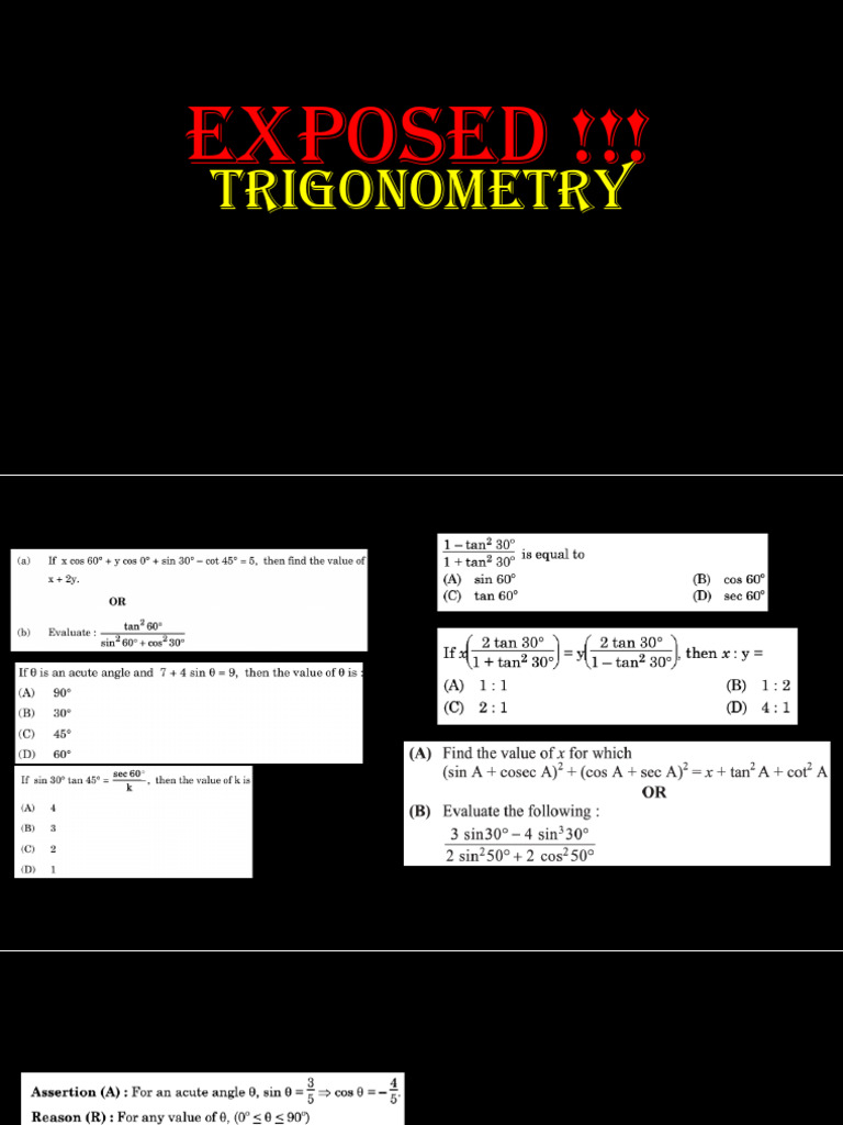 8. Introduction to Trigonometry | PDF