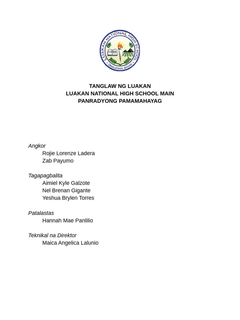 RB Script 2025 | PDF