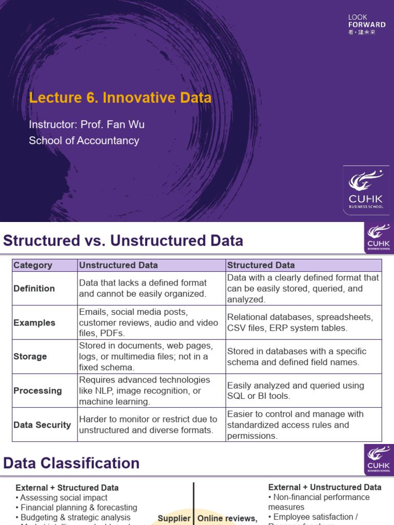 Lecture 6 (3241) | PDF | Analytics | Data Analysis