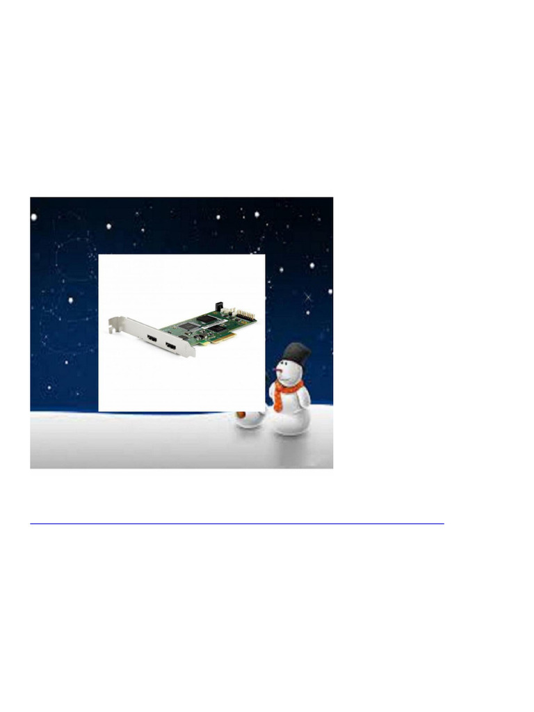 4837 StarTech - Com PCIe HDMI Capture Card - 4K 60Hz PCI Express HDMI 2 ...