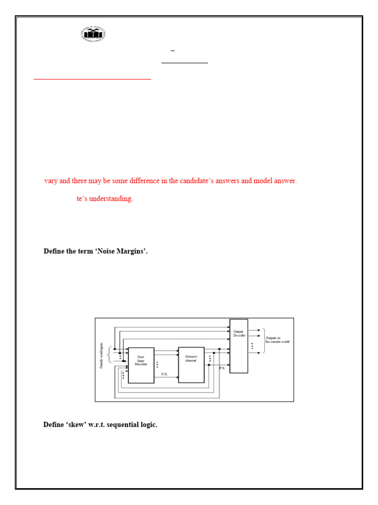 17659 2016 Summer Model Answer Paper | PDF | Vhdl | Logic Gate