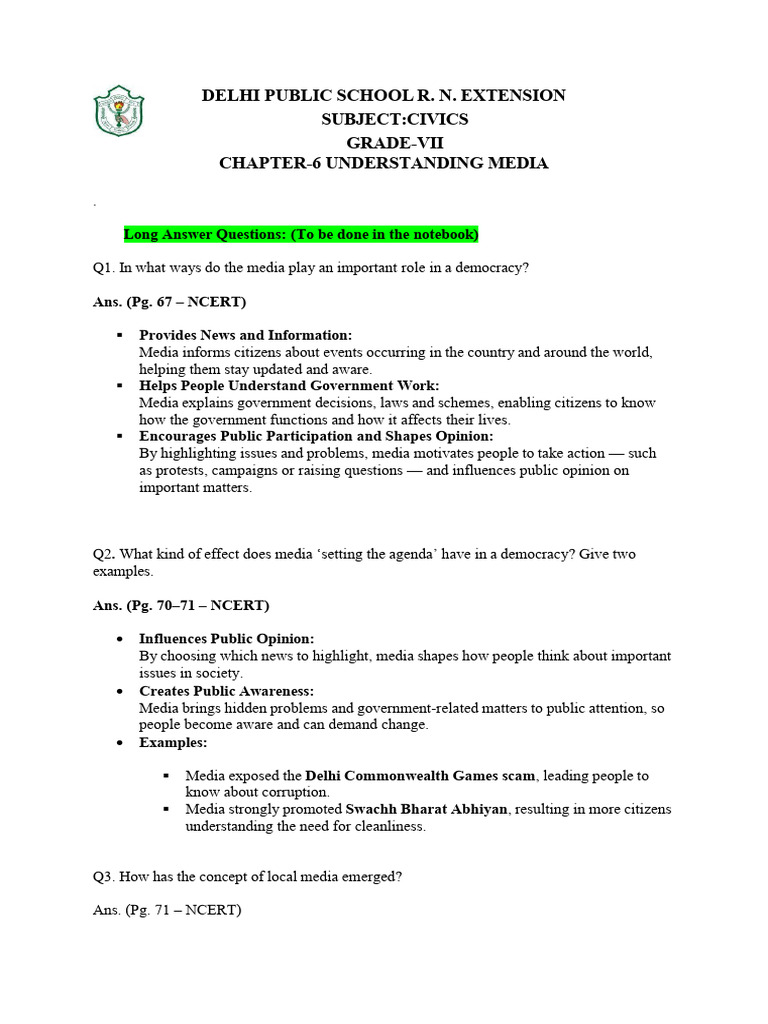Ch-6 Understanding Media (1) | PDF | Public Sphere | Human Communication