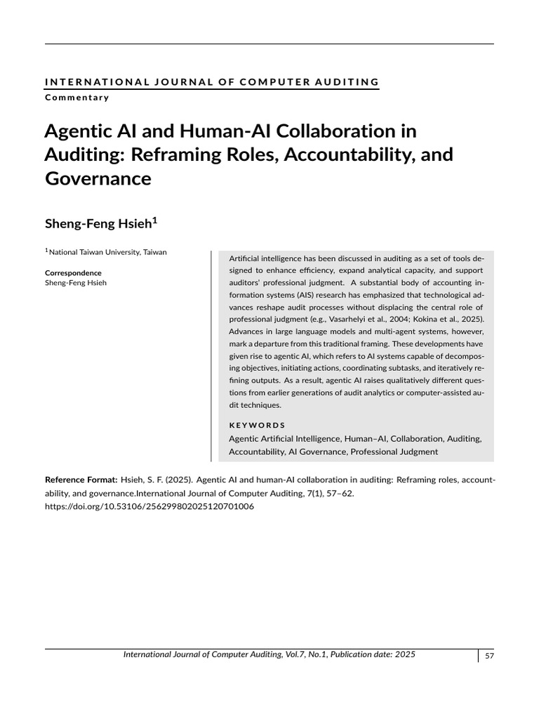 IJCA - 2025 - 06 - Reframing Roles, Accountability, and Governance ...