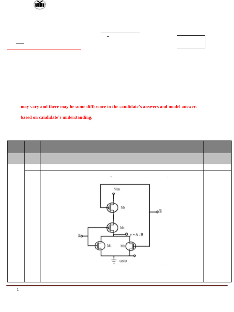17659 2018 Summer Model Answer Paper | PDF | Vhdl | Computer Engineering