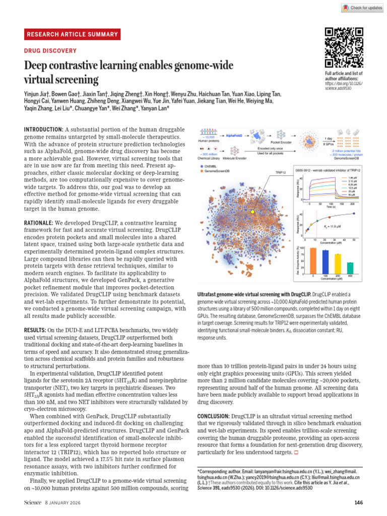 2025science_genome-Wide Virtual Screening | PDF | Docking (Molecular ...