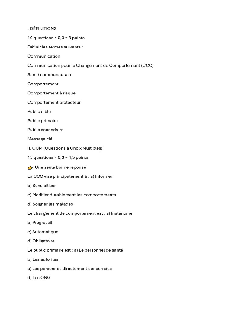 TD CCC 3 | PDF