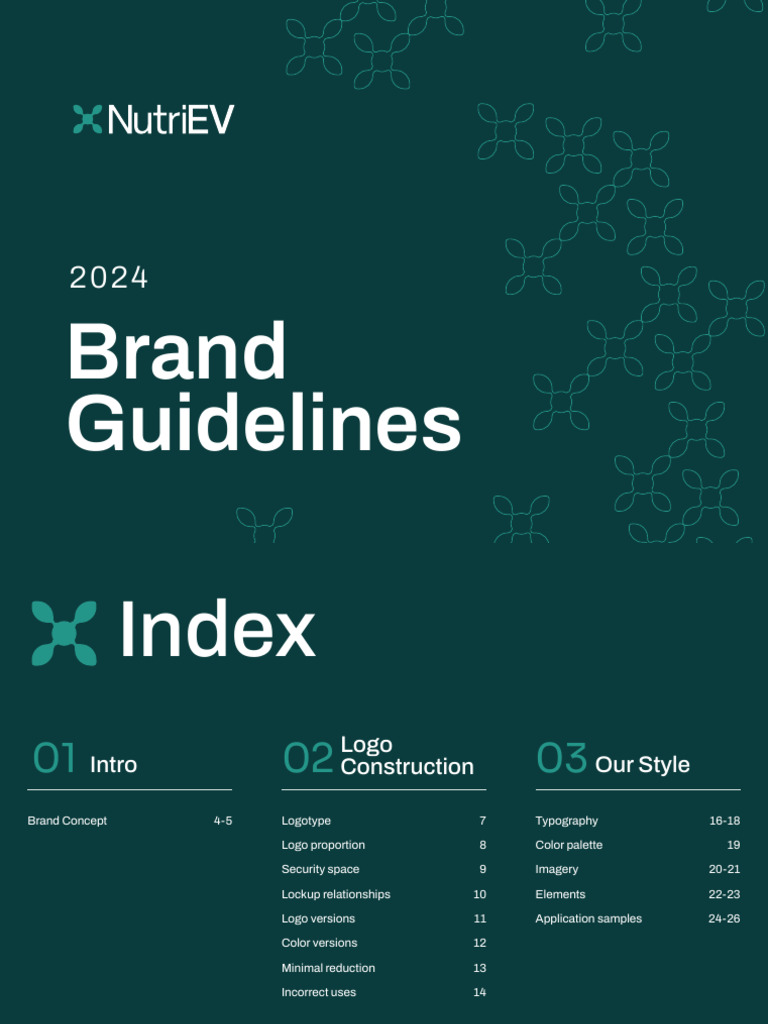 NUTRIEV Brand Guidelines | PDF | Arial | Logos