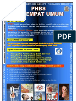 Poster Phbs Di Tempat Umum