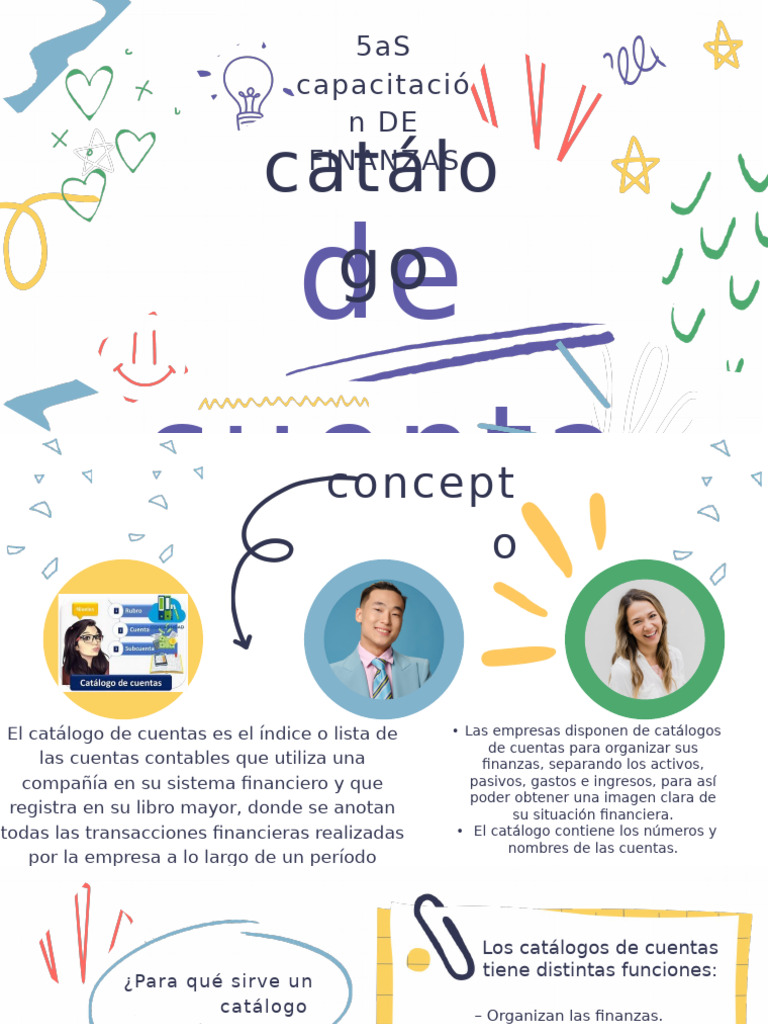 Catálogo de Cuentas Clase Finanzas Semana 4 | PDF | Contabilidad | Bancos