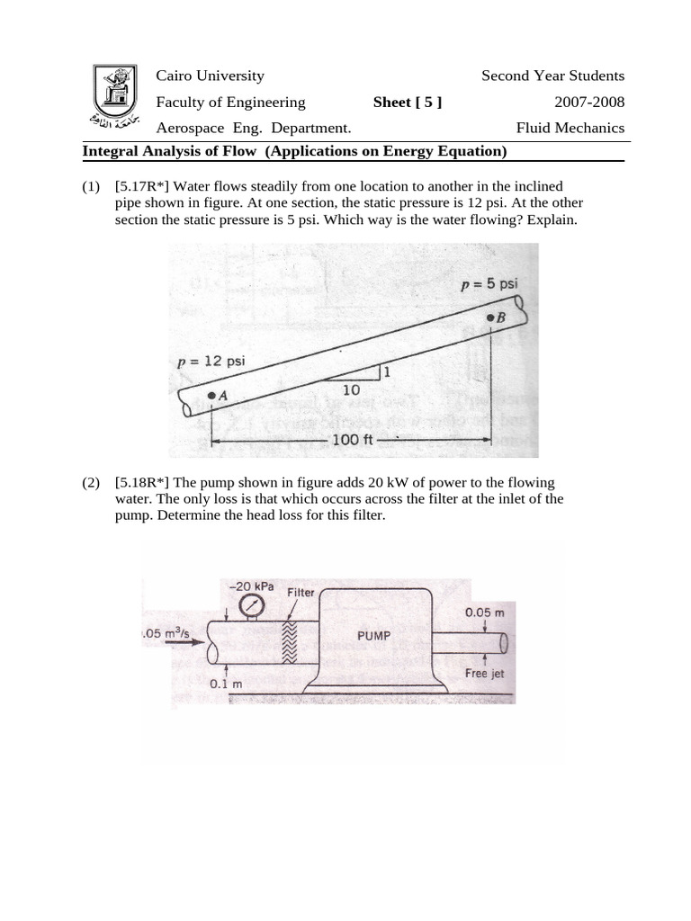 Courses Uploads Attachment 27 | PDF | Pressure | Fluid Dynamics
