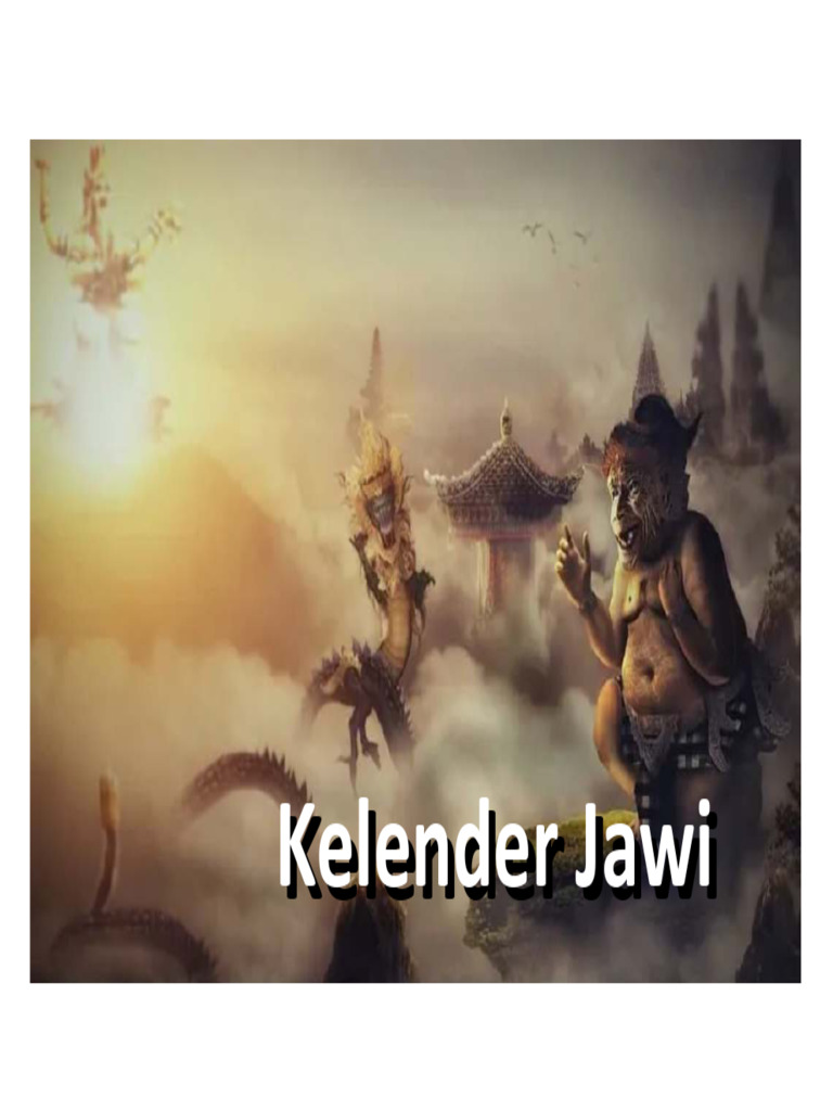 Kalender JAWA | PDF