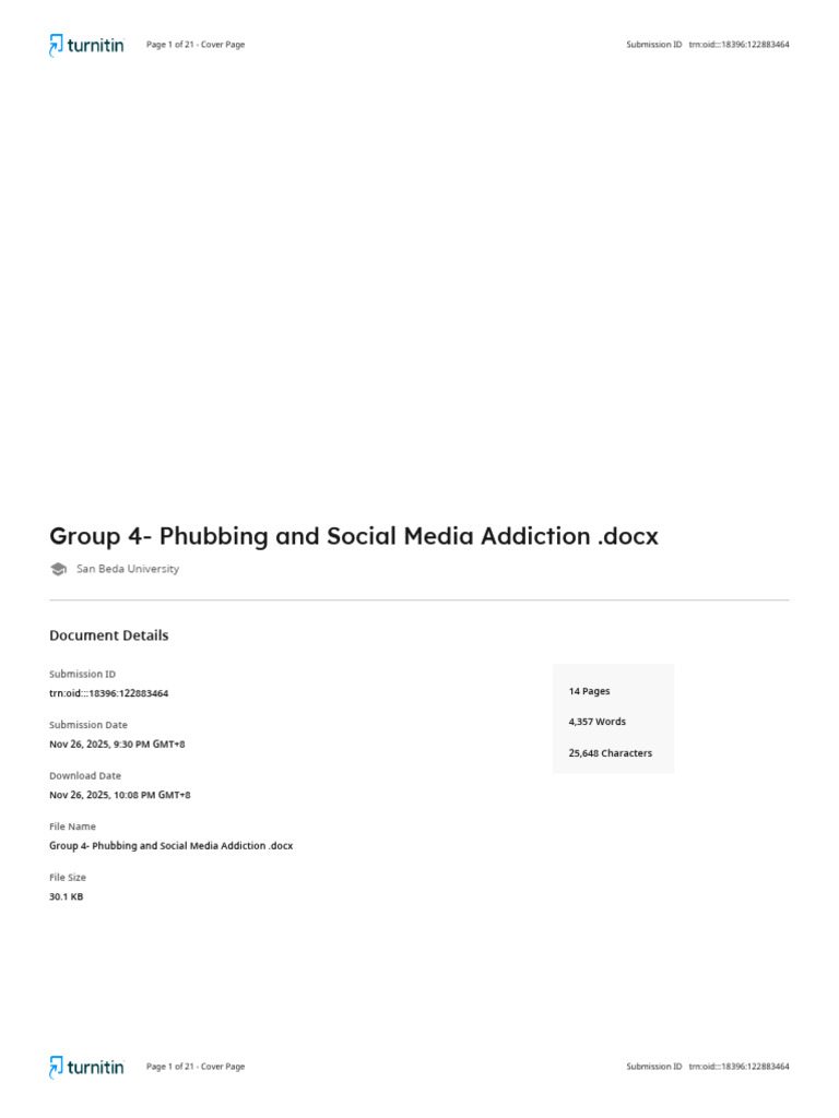 Curated visual reference: Picture Idea: Group 4 Phubbing And Social Media Addiction 4 1 Pdf