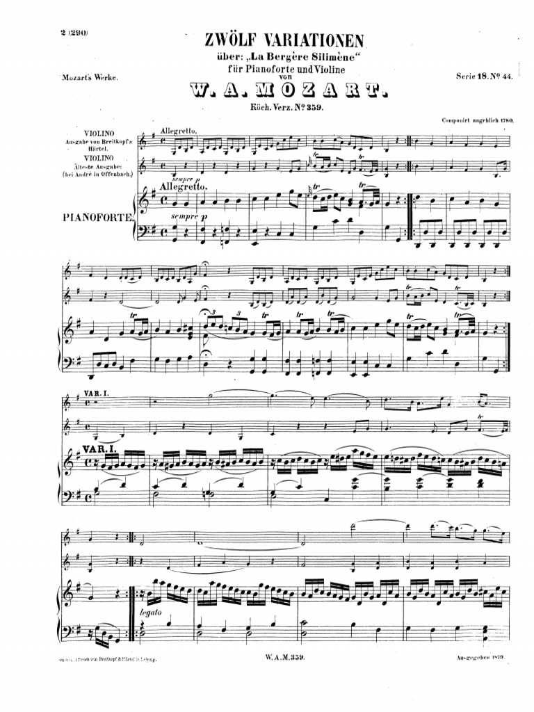 Complete Score (Piano) | PDF