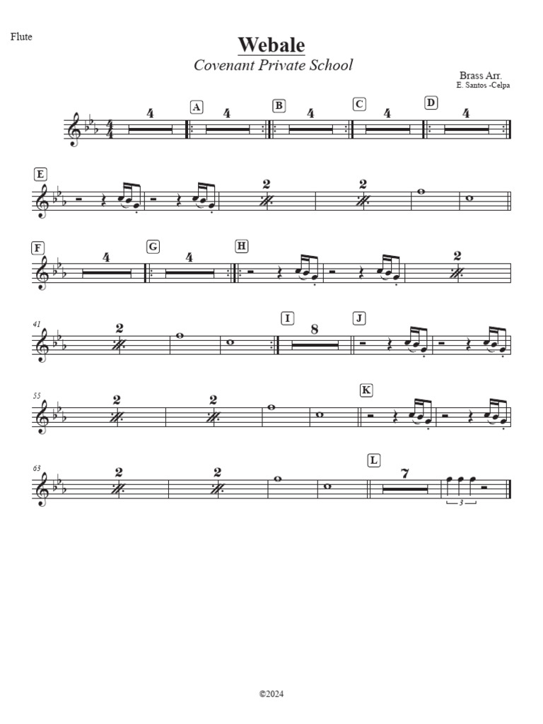 Webale - Flute | PDF