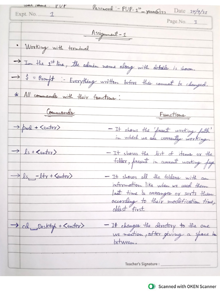 All PUP Assignments For The Upcoming Internal Test | PDF
