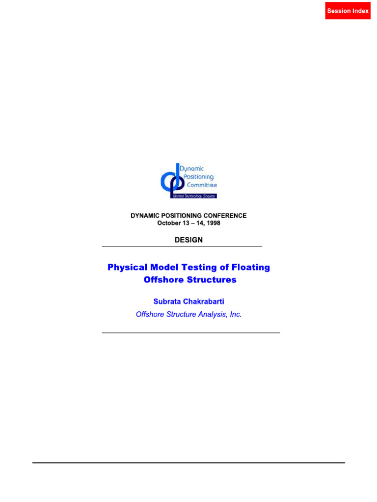 Physical Model Testing | PDF