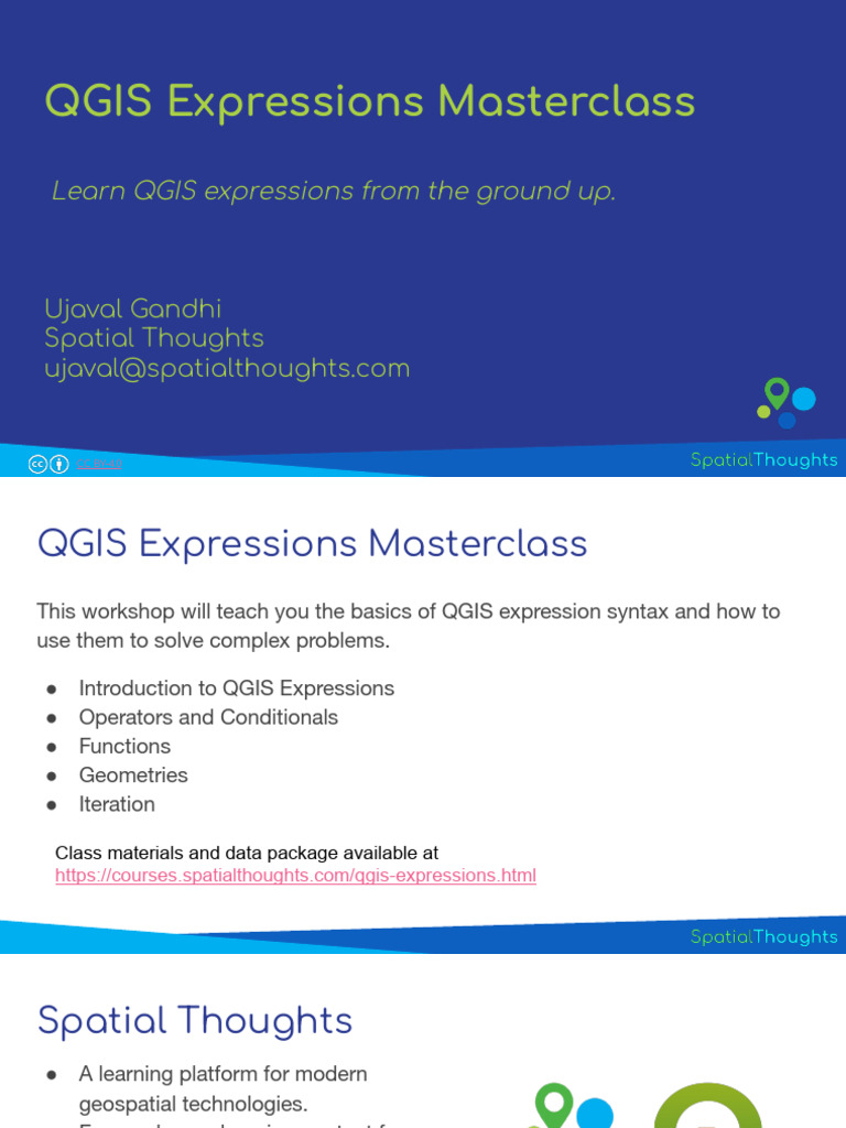 QGIS Expressions Masterclass | PDF | Computing | Software Engineering