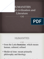 Humanities Lec 1