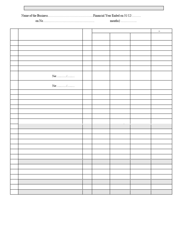 Appendices Standard System and Mcs | PDF | Expense | Balance Sheet