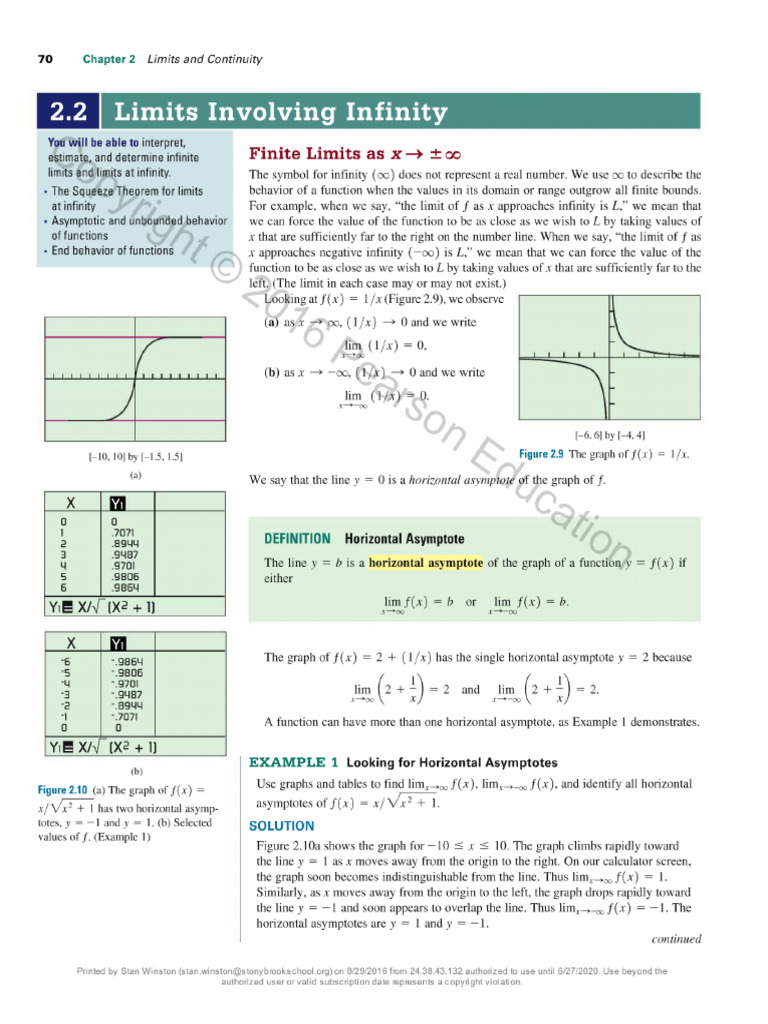 Calc 2.2 Text | PDF
