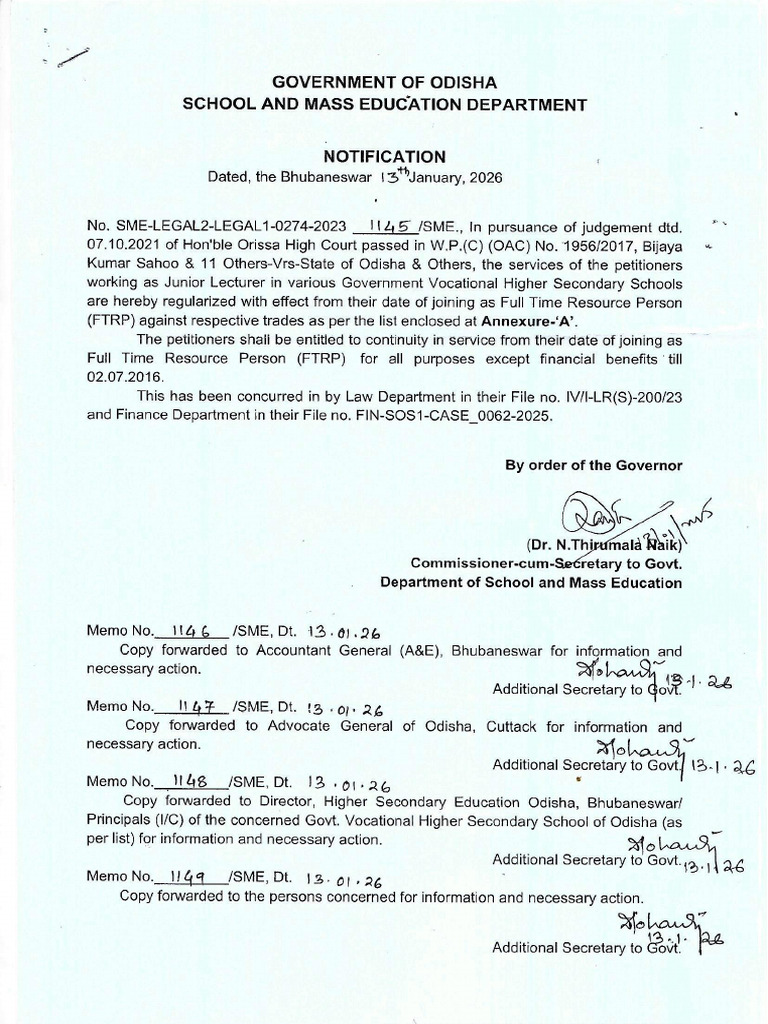 Preponement Order | PDF