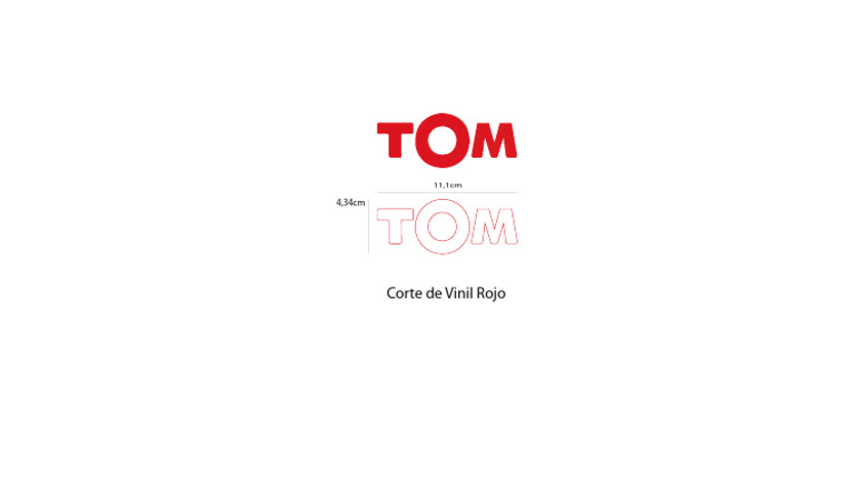 Vinil TOM 3 Rojo | PDF