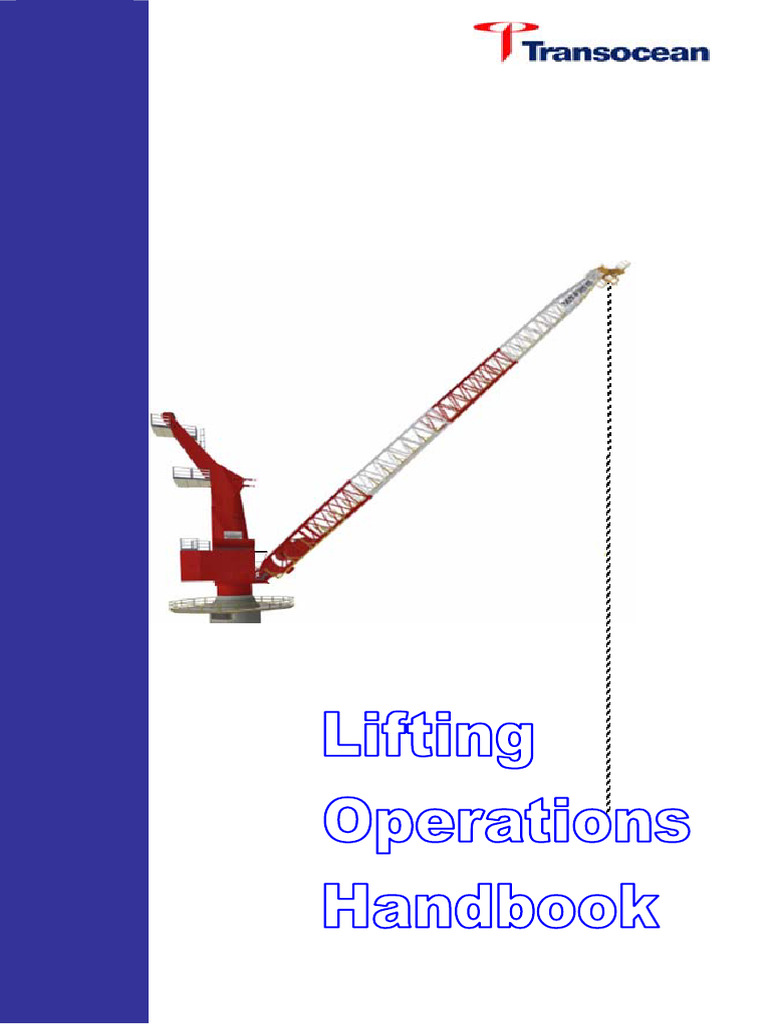Lifting Operations Handbook - English | PDF | Crane (Machine) | Forklift