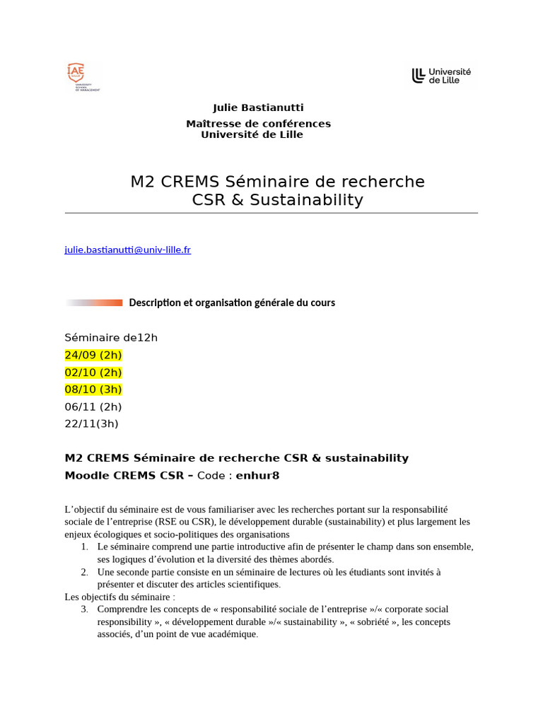 CSR & Sustainability | PDF | Responsabilité sociétale des entreprises ...