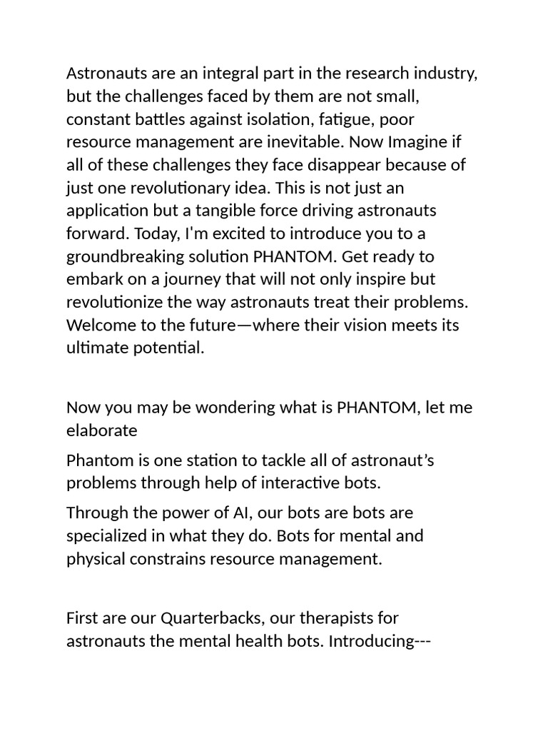 Script Spacehack (2) | PDF | Behavioural Sciences | Psychology