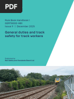 COSS Handbook 2024: Safety Guidelines | PDF | Rail Transport