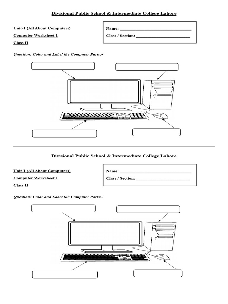 G2 ComputerSc All Revision Worksheets ANSWER KEY-1 | PDF | Personal ...