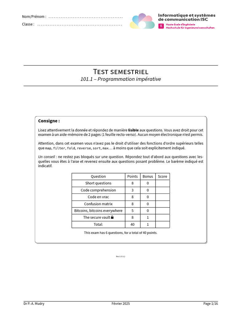 Exam3 2024 | PDF