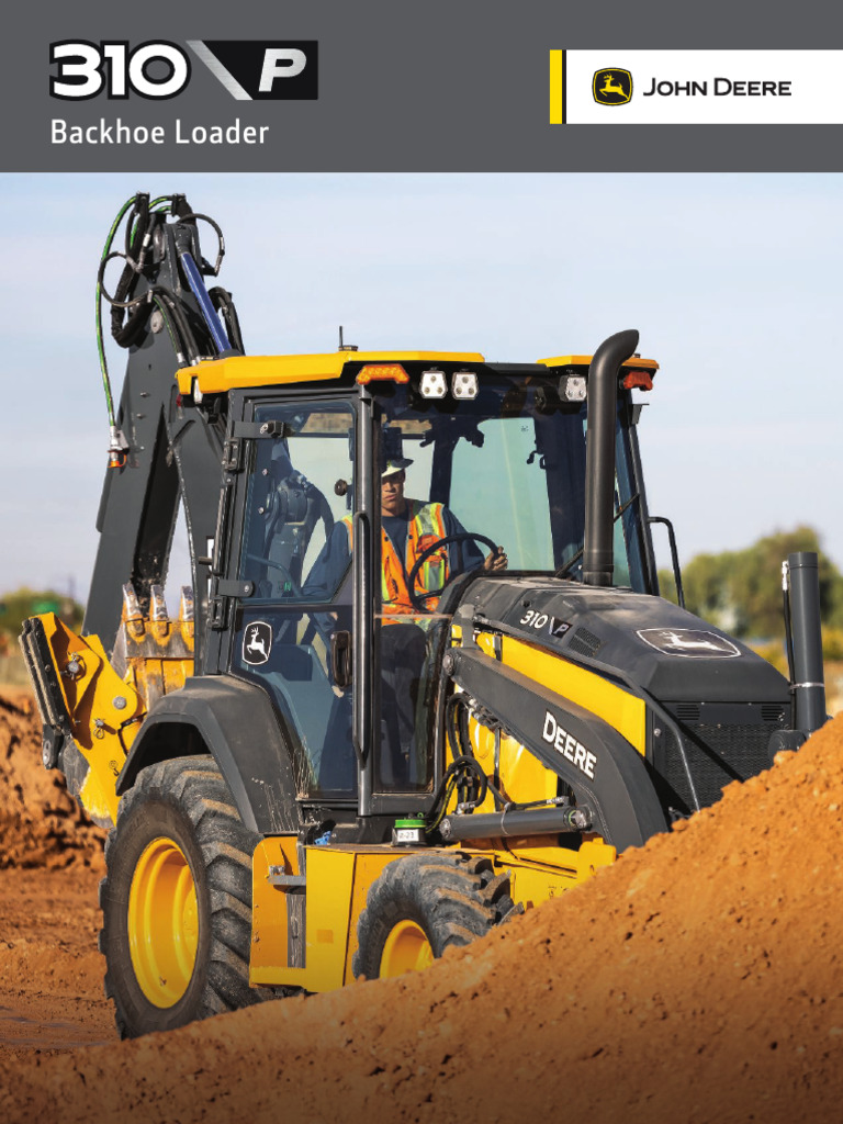 Retroescavadeira-310-P-Tier ENG | PDF | Manual Transmission | Steering