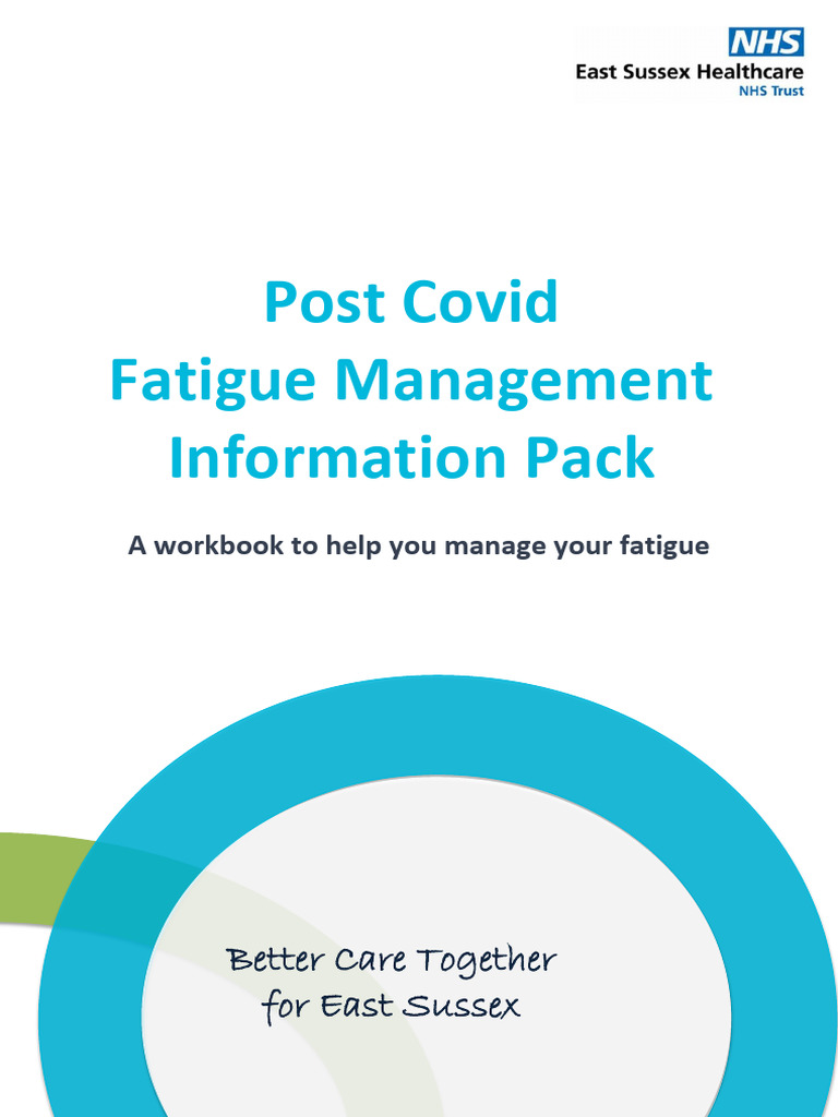 Post Covid Fatigue Management Information Pack | PDF | Sleep | Rapid ...