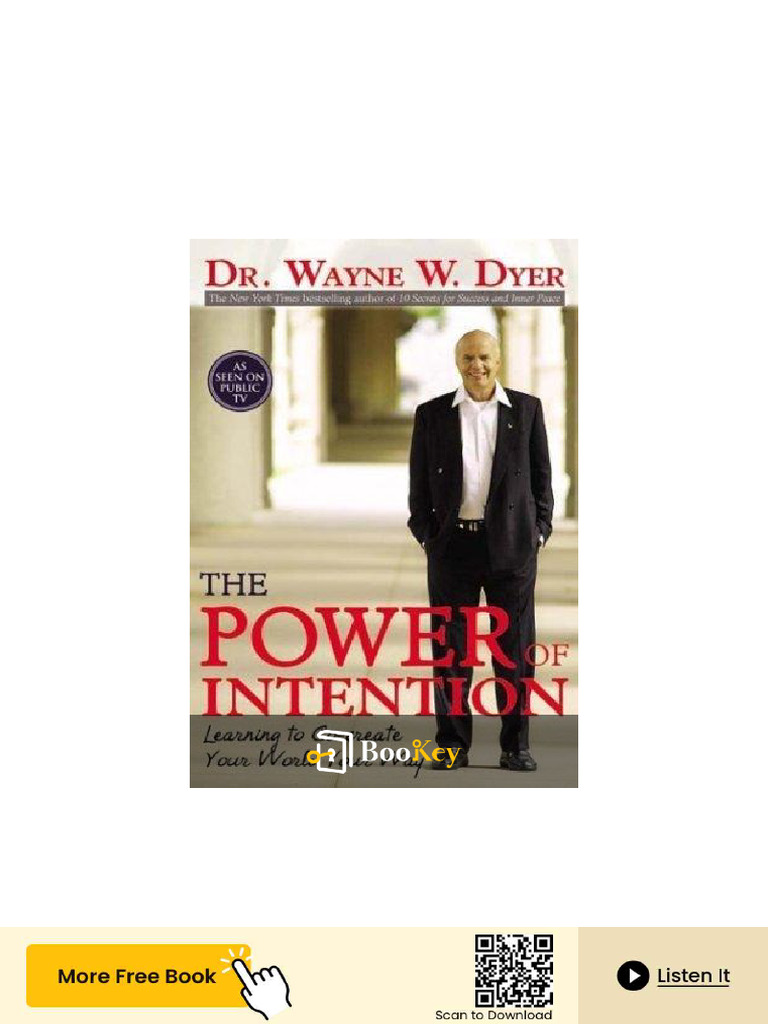 The Power of Intention PDF | PDF | Thought | Love