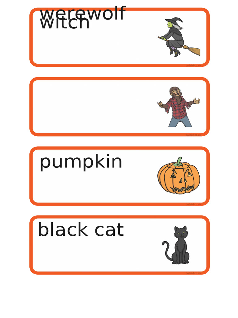 Word Cards | PDF