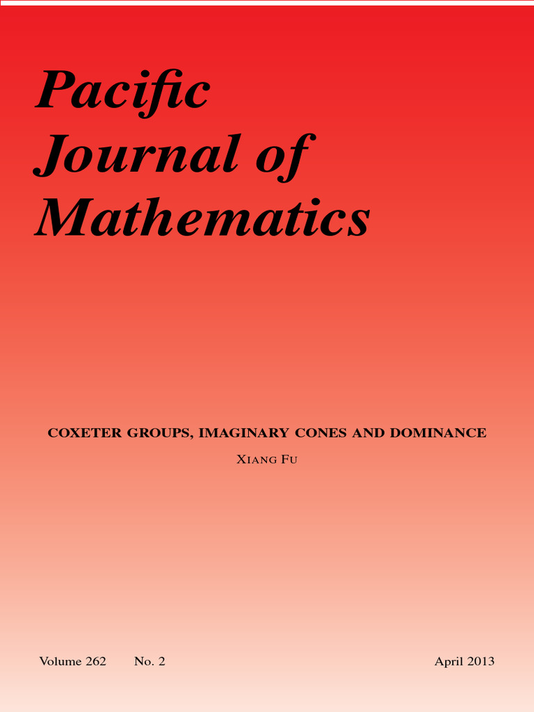 pjm-v262-n2-p05-s | PDF | Set (Mathematics) | Theorem