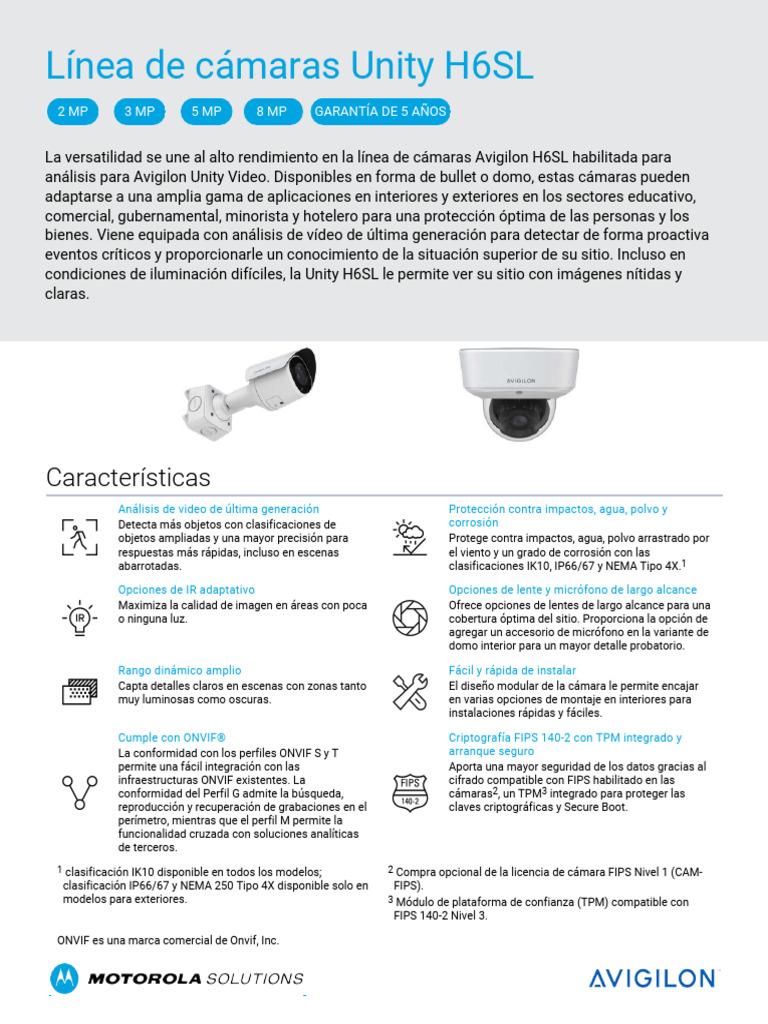 Camara Bullet | PDF | Micrófono | Informática