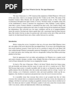 Download The Age of Innocence Analysis by simplyhue SN99004523 doc pdf