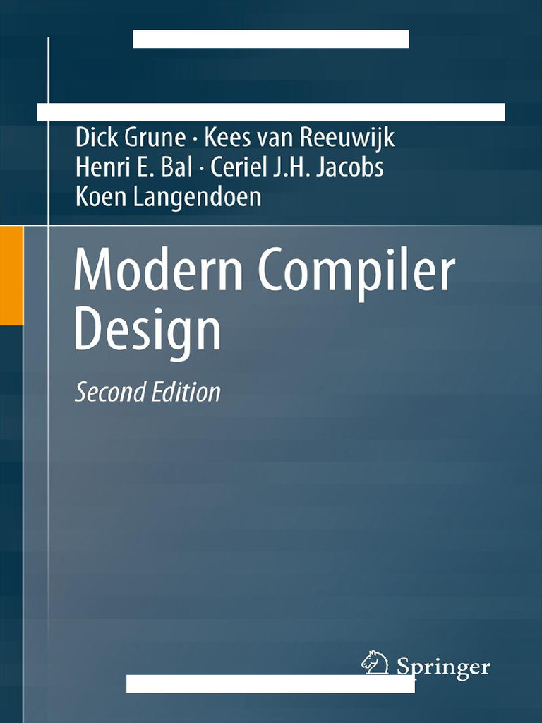 Modern Compiler Design (2nd Edition) Bal PDF | PDF | Compiler | Parsing